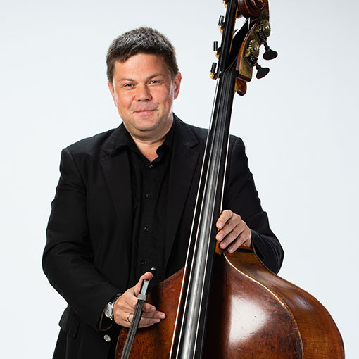 Headshot of bassist Boris Astafiev