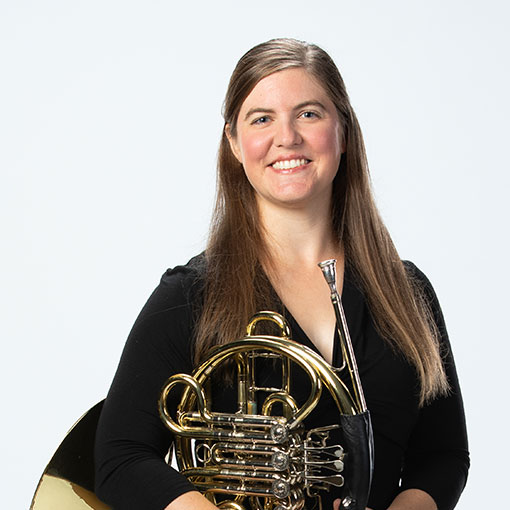 Headshot of French Horn musician Molly Norcross